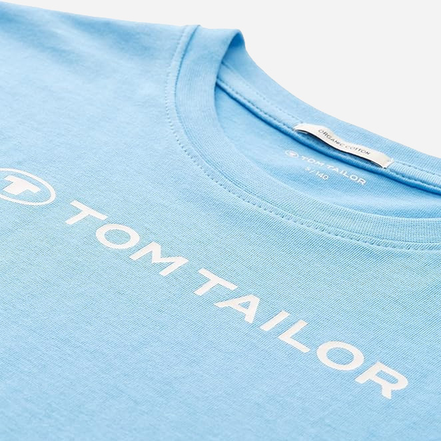 Дитяча футболка для хлопчика Tom Tailor 1033790 92-98см Блакитна (4066887192272) - зображення 2