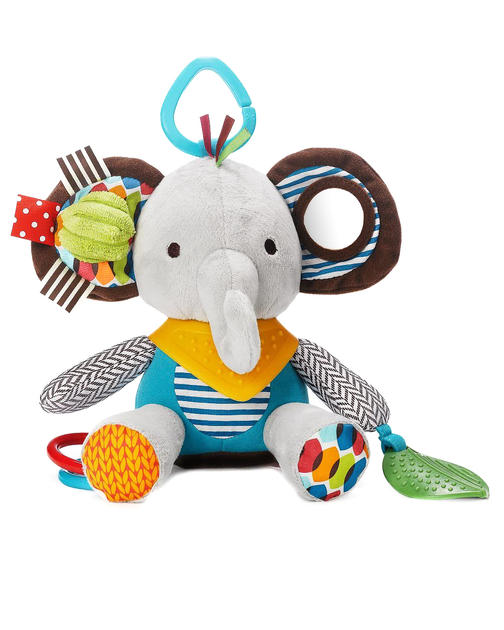 Іграшка для коляски Skip Hop Bandana Buddies Activity Toy Elephant (0879674018082) - зображення 1