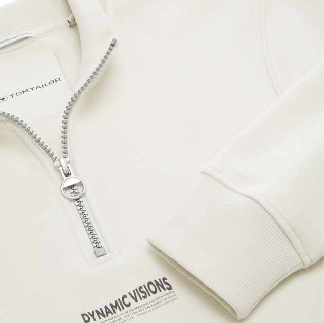 Bluza chłopięca nierozpinana bez kaptura Tom Tailor 1038396 164 cm Biała (4067261237206) - obraz 3