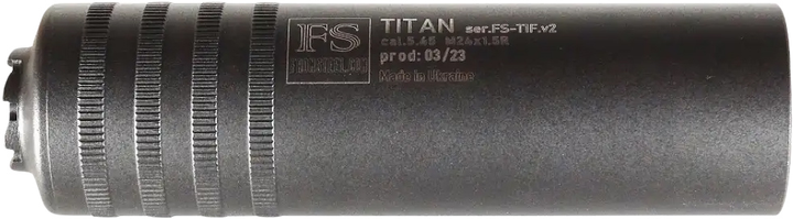 Глушитель Fromsteel Titan 5.45 с фиксатором FS-T1F.v2 (2024012600353) - изображение 2