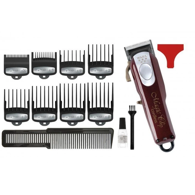 Професійна машинка для стрижки волосся, голови Wahl Magic Clip Cordless 5 Star (08148-2316) Акумуляторна, бороди - Фото 2 Професійна машинка для стрижки волосся, голови Wahl Magic Clip Cordless 5 Star (08148-2316) Акумуляторна, бороди - изображение 2