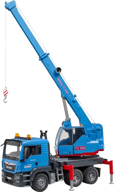 Ciężarówka Bruder Man Tgs Crane z dźwigiem (4001702037710) - obraz 3