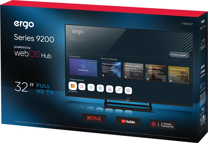 Телевизор Ergo 32" 32WFS9200 - Фото 12 Телевизор Ergo 32" 32WFS9200 - изображение 12