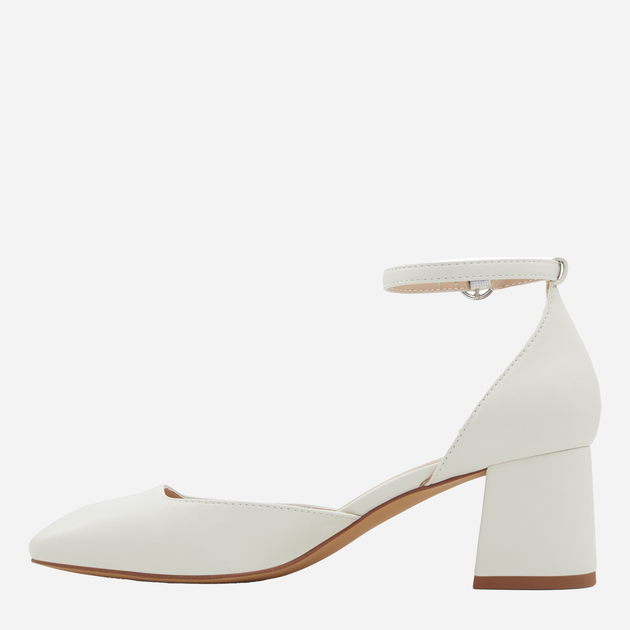 Sandały damskie na słupku ALDO 13658307-121 39 (8.5US) 25.1 cm Białe (57005615272) - obraz 3