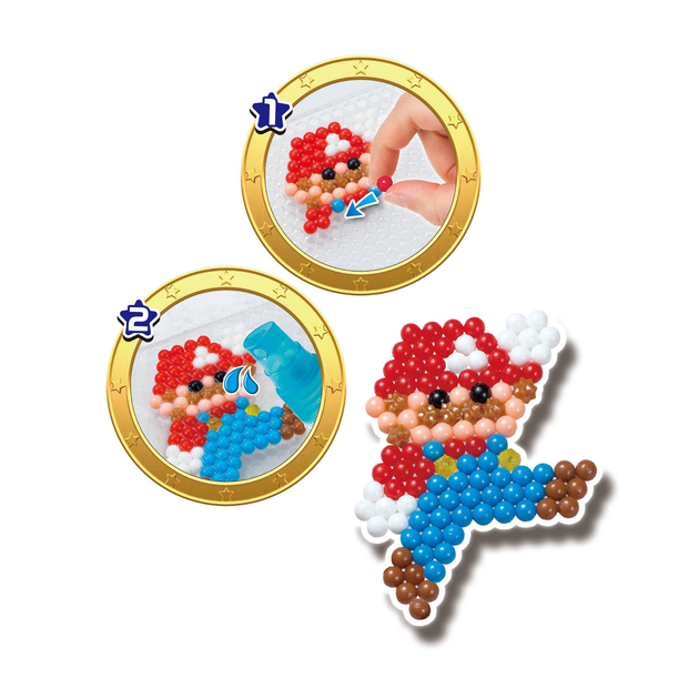 Мозаїка Aquabeads Epoch Creation Cube Super Mario 2500 деталей (5054131317747) - зображення 4