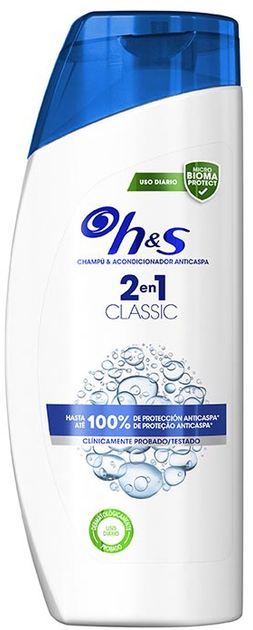 Шампунь Head & Shoulders 2in1 Classic Clean 300 мл (8006540748626) - зображення 1