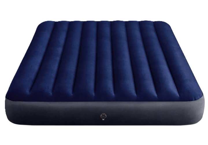 Materac dmuchany Intex Queen Dura-Beam Series Classic Downy 64759 Blue (6941057412467) - obraz 3