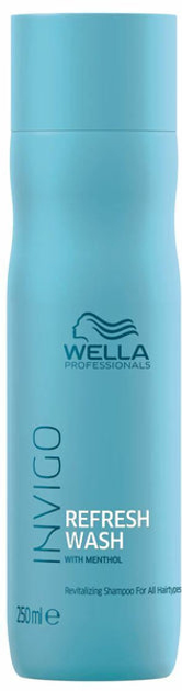 Szampon Wella Professionals Invigo Refresh Wash z mentolem 250 ml (4064666043968) - obraz 1