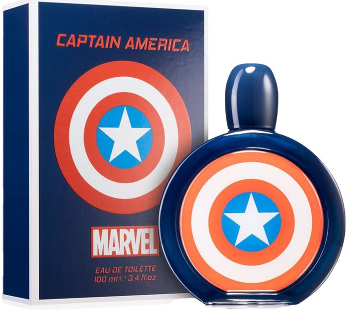 Туалетна вода Marvel Captain America 100 мл (810876033329) - зображення 1