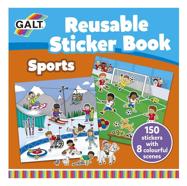 Набір для творчості Galt Sports з наліпками (5011979617545) - зображення 1