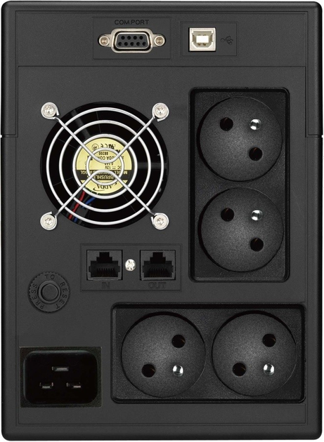 ДБЖ PowerWalker VI 3000 SCL FR 3000VA (1800W) Black - зображення 3