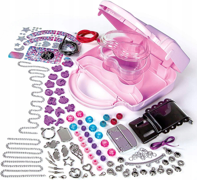 Zestaw do tworzenia biżuterii Clementoni Crazy Chic Fashion & Jewellery (8005125176519) - obraz 3