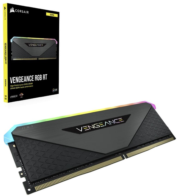 Pamięć RAM Corsair DIMM DDR4-3600 32768MB PC4-28800 (Kit of 2x16384MB) Vengeance Black (CMK32GX4M2D3600C16) - obraz 4
