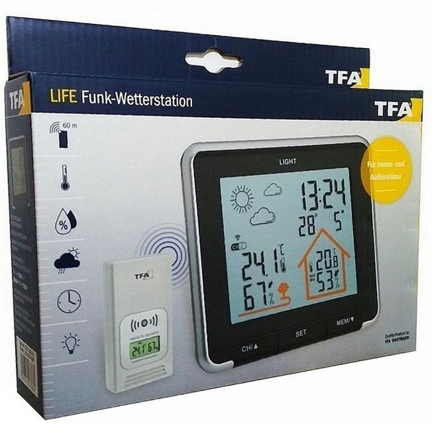 Метеостанция TFA LIFE 35115301 - изображение 9