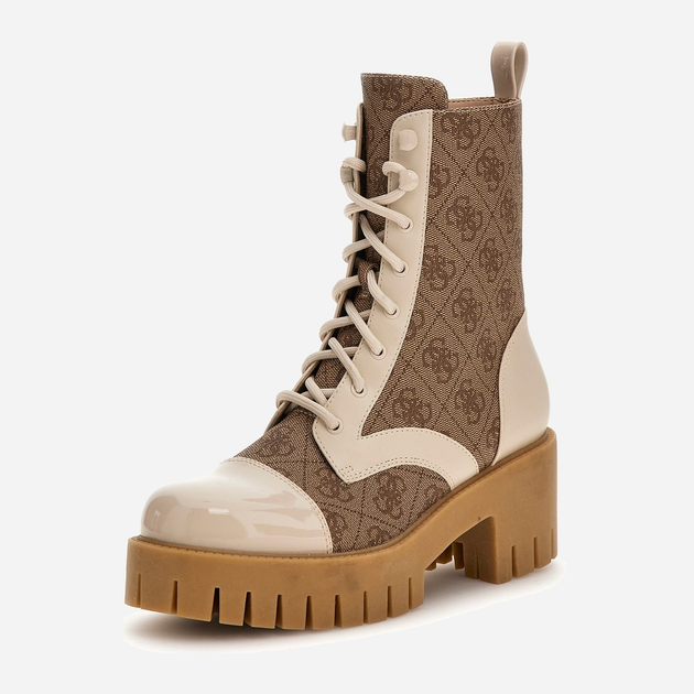Жіночі ботильйони Guess Walkup 208007089 37 Коричневі (7624926083874) - зображення 3