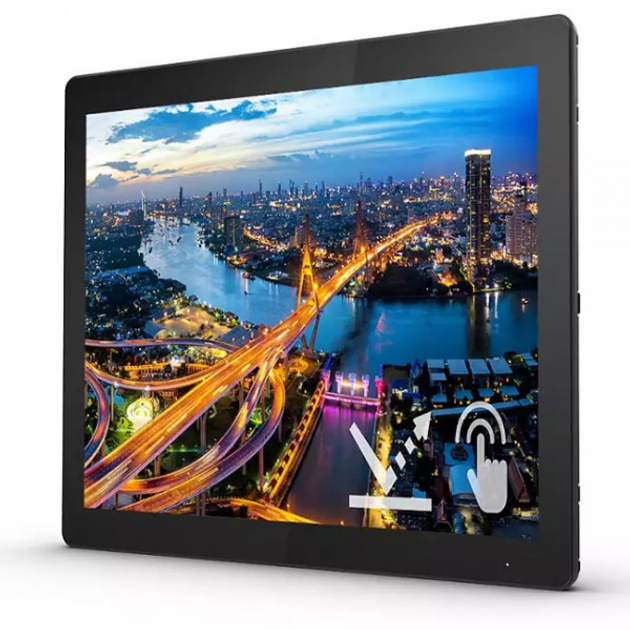 Монитор сенсорный TFT 17" Philips 172B1TFL/00 10 касаний 5:4 1280x1024 75Hz HDMI/DVI-D/DP/USB Черный - изображение 3
