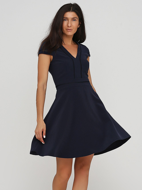 Сукня коротка літня жіноча H&M 0724570_тем. синя_01 36 Темно-синя від Rozetka на платформі USKIDKA Акція на Сукня коротка літня жіноча H&M 0724570_тем. синя_01 36 Темно-синя від Rozetka