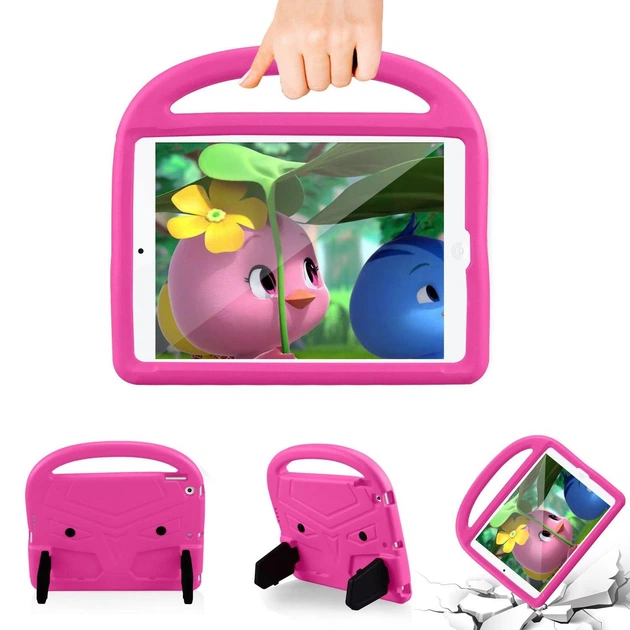 Чехол STR EVA с подставками робот для Apple iPad Pro 10.5 (2017) детский Pink - Фото 6 Чехол STR EVA с подставками робот для Apple iPad Pro 10.5 (2017) детский Pink - изображение 6