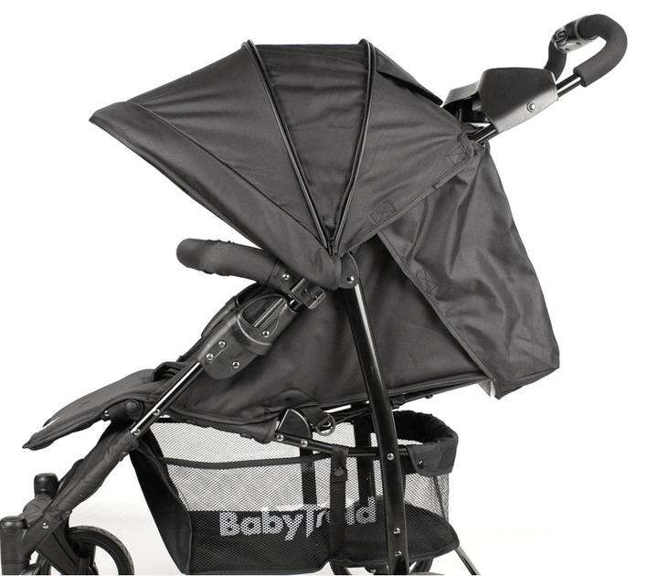 Wózek dziecięcy BabyTrold Coco Pram Black (5704211713159) - obraz 5