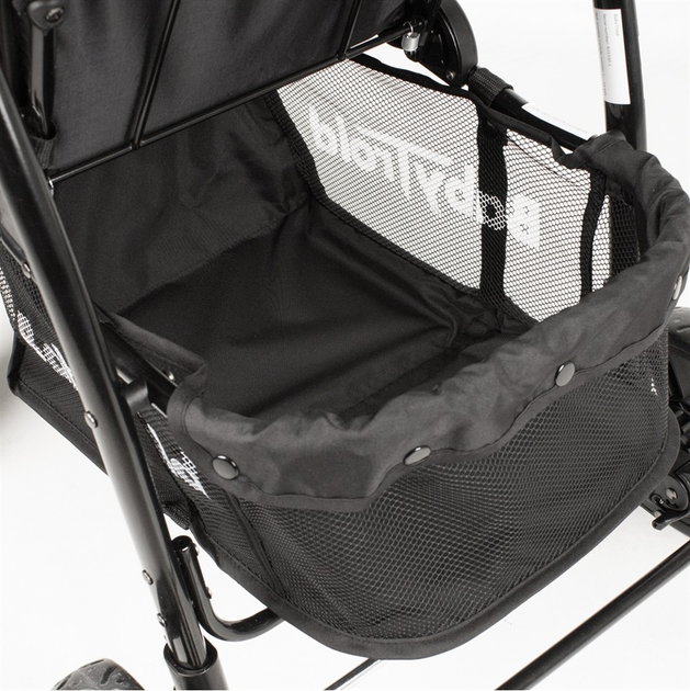Wózek dziecięcy BabyTrold Coco Pram Black (5704211713159) - obraz 6