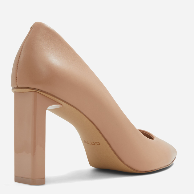 Czółenka damskie skórzane ALDO 13658308-920 38 (7.5US) 24.3 cm Beżowe (57005616231) - obraz 4