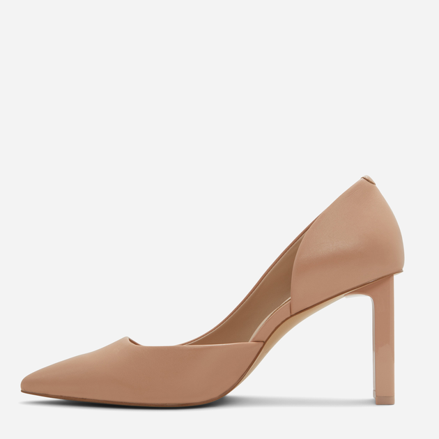 Czółenka damskie skórzane ALDO 13658308-920 39 (8.5US) 25.1 cm Beżowe (57005616279) - obraz 3