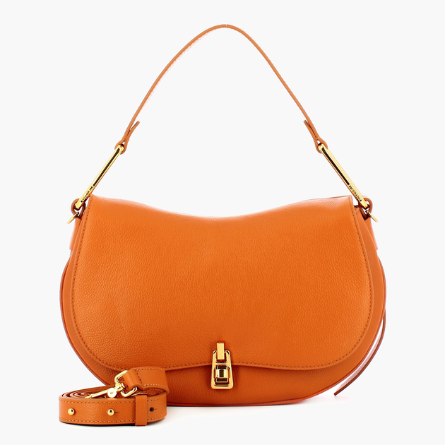 Сумка жіноча середня Coccinelle MAGIE E1MQF180301R18 Світло коричнева (8059978516350) - зображення 4