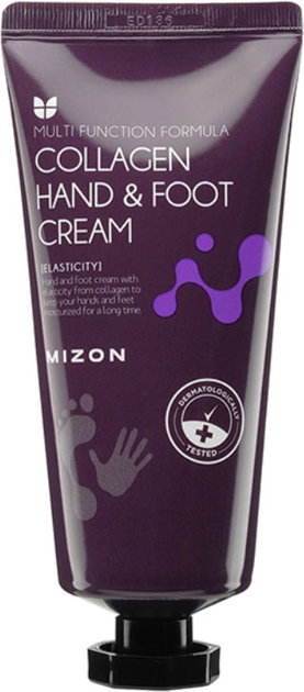 Крем для рук и ног Mizon Collagen Hand And Foot Cream с коллагеном 100 мл (8809689370204) 