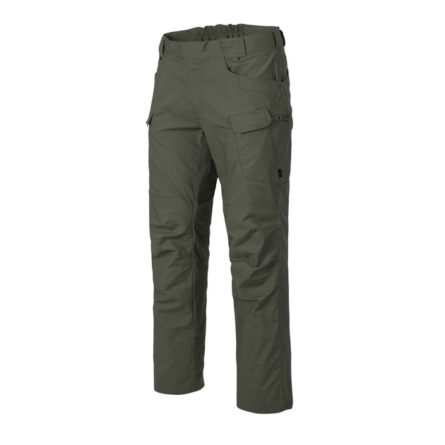 Штани Helikon-Tex URBAN TACTICAL - PolyCotton Ripstop, Taiga green S/Regular (SP-UTL-PR) - изображение 1