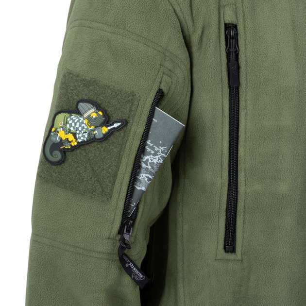 Куртка Helikon-tex Patriot - Double Fleece, Olive green 2XL/Regular (BL-PAT-HF-02) - изображение 6