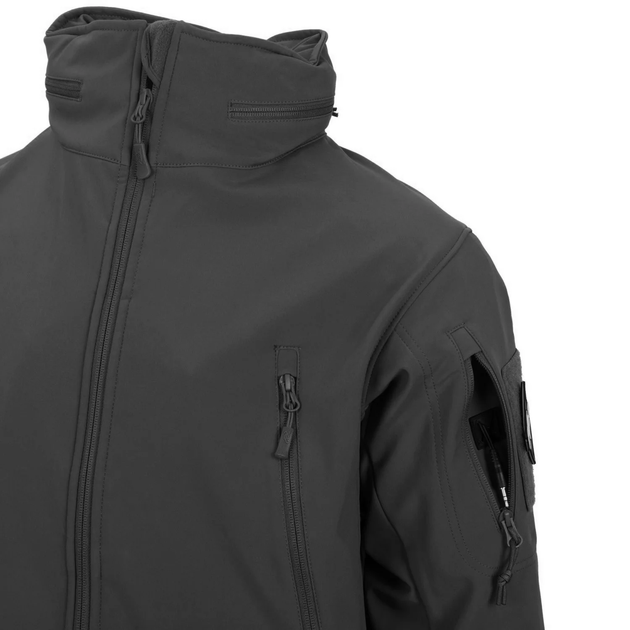 Куртка Helikon-Tex GUNFIGHTER - Shark Skin Windblocker, Shadow grey XL/Regular (KU-GUN-FM-35) - Фото 5 Куртка Helikon-Tex GUNFIGHTER - Shark Skin Windblocker, Shadow grey XL/Regular (KU-GUN-FM-35) - изображение 5