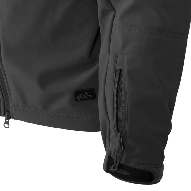 Куртка Helikon-Tex GUNFIGHTER - Shark Skin Windblocker, Shadow grey XL/Regular (KU-GUN-FM-35) - Фото 15 Куртка Helikon-Tex GUNFIGHTER - Shark Skin Windblocker, Shadow grey XL/Regular (KU-GUN-FM-35) - изображение 15