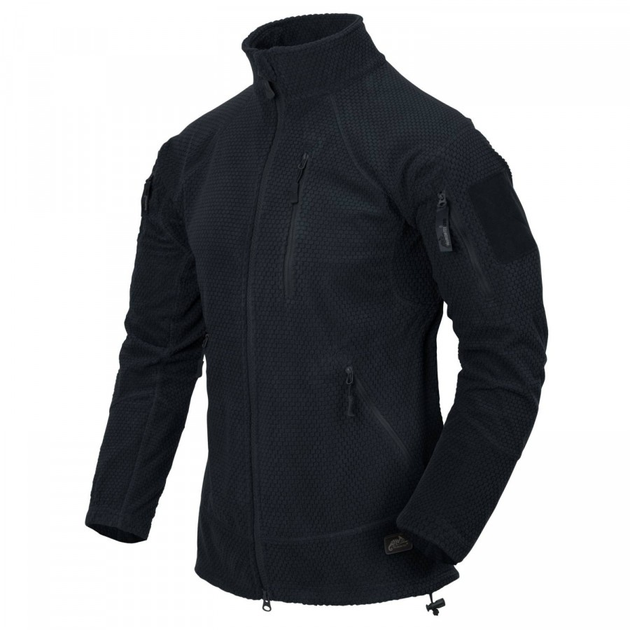 Куртка Helikon-Tex ALPHA Tactical - Grid Fleece, Navy blue XL/Regular (BL-ALT-FG-37) - зображення 1