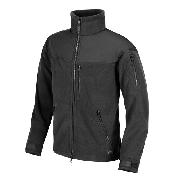 Куртка Helikon-Tex Classic Army - Fleece, Black XS/Regular (BL-CAF-FL-01) - зображення 1