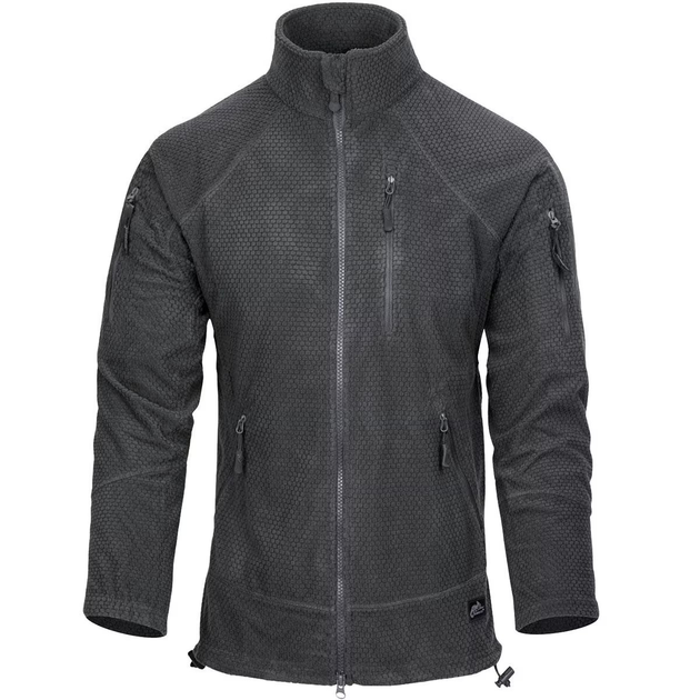 Куртка Helikon-Tex ALPHA Tactical - Grid Fleece, Shadow Grey M/Regular (BL-ALT-FG-35) - изображение 2