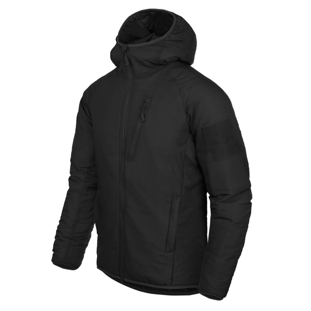 Куртка Helikon-Tex WOLFHOUND Hoodie® - Climashield® Apex 67g, Black S/Regular (KU-WLH-NL-01) - зображення 1