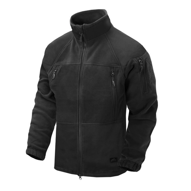 Куртка Helikon-Tex STRATUS - Heavy Fleece, Black L/Regular (BL-STC-HF-01) - зображення 2