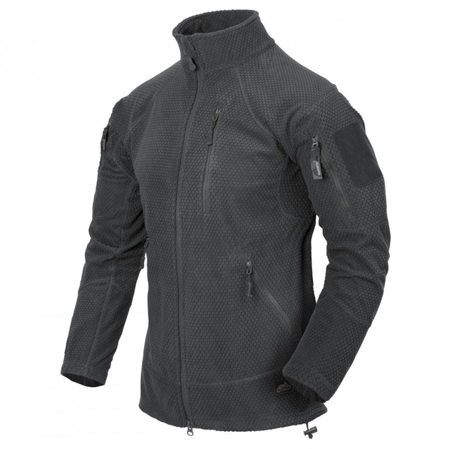 Куртка Helikon-Tex ALPHA Tactical - Grid Fleece, Shadow Grey S/Regular (BL-ALT-FG-35) - изображение 1