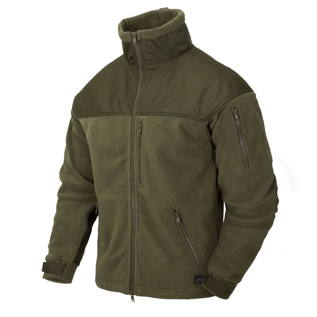 Куртка Helikon-Tex Classic Army - Fleece, Olive green S/Regular (BL-CAF-FL-02) - зображення 1