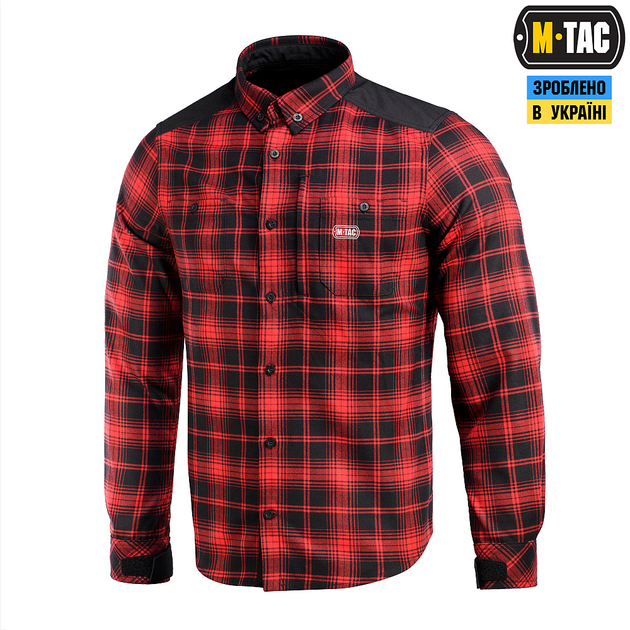 M-Tac сорочка Redneck Shirt Red/Black XS/R - зображення 1