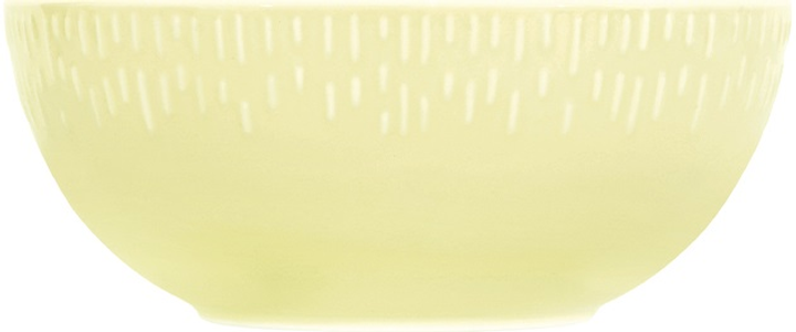 Salaterka Aida Life in Colour Confetti Mustard z reliefową porcelaną 23 cm (5709554133909) - obraz 1