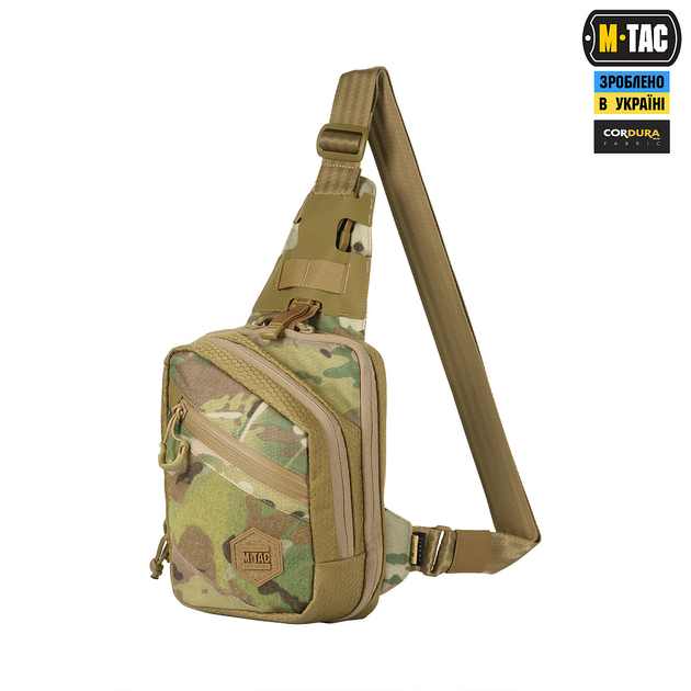 M-Tac сумка Sling Pistol Bag Elite Hex з липучкою Multicam/Coyote - зображення 1