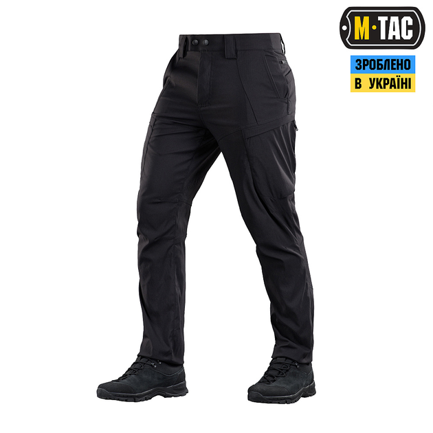M-Tac брюки Sahara Flex Light Black 32/32 - изображение 1
