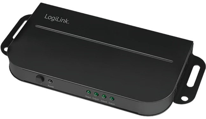 Przełącznik wideo LogiLink CV0143 HDMI 4K/60Hz 130m HDCP 2.2 (4052792057713) - obraz 1