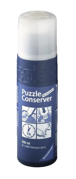 Klej do puzzli Ravensburger Puzzle Conserver Permanet 200 ml (4005556179541) - obraz 1