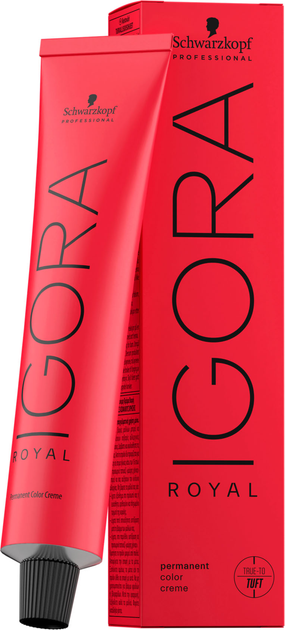 Trwała farba do włosów Schwarzkopf Igora Royal 6 - 31 Dark Blonde Matte Cendre 60 ml (4045787851489 / 7702045604528) - obraz 2