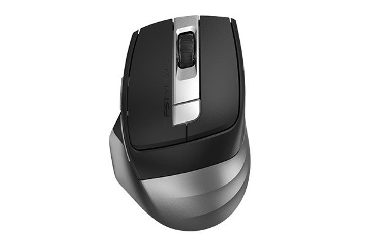 Мышь беспроводная A4Tech Fstyler FB35CS (Smoky Grey), BT, USB, цвет дымчато-серый - изображение 1