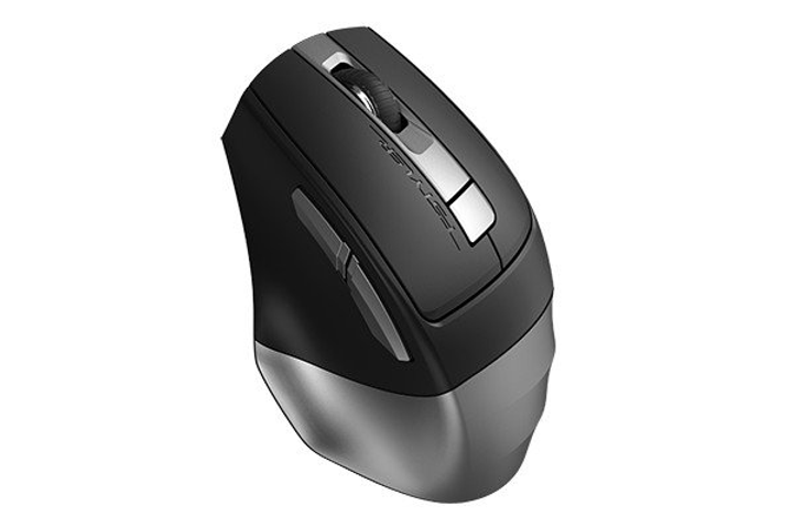 Мышь беспроводная A4Tech Fstyler FB35CS (Smoky Grey), BT, USB, цвет дымчато-серый - изображение 4