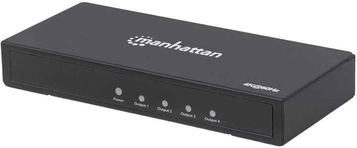 Przełącznik wideo Manhattan 207805 HDMI 4K/60Hz HDCP 2.2 (766623207805) - obraz 1