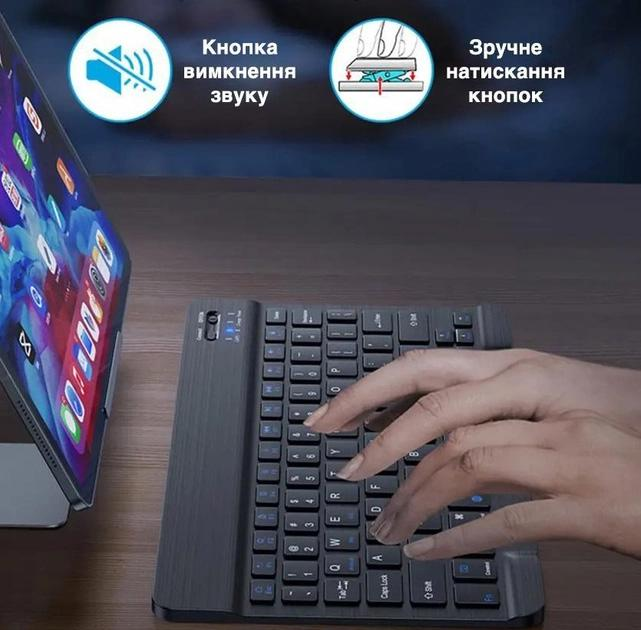 Комплект EMTRA клавиатура и мышь с Bluetooth для Android / Windows / IOS, черный (78419845) - изображение 3